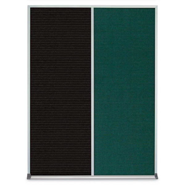 Single Door Radius Corkboard, 36"X36", S